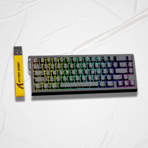 ATTACK SHARK X68 GAMING RGB BLACK