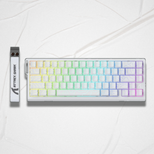 ATTACK SHARK X68 GAMING RGB WHITE
